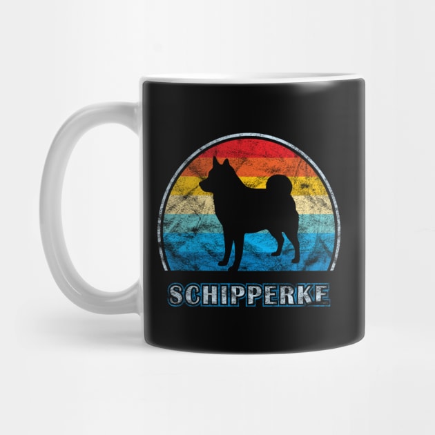 Schipperke Vintage Design Dog by millersye